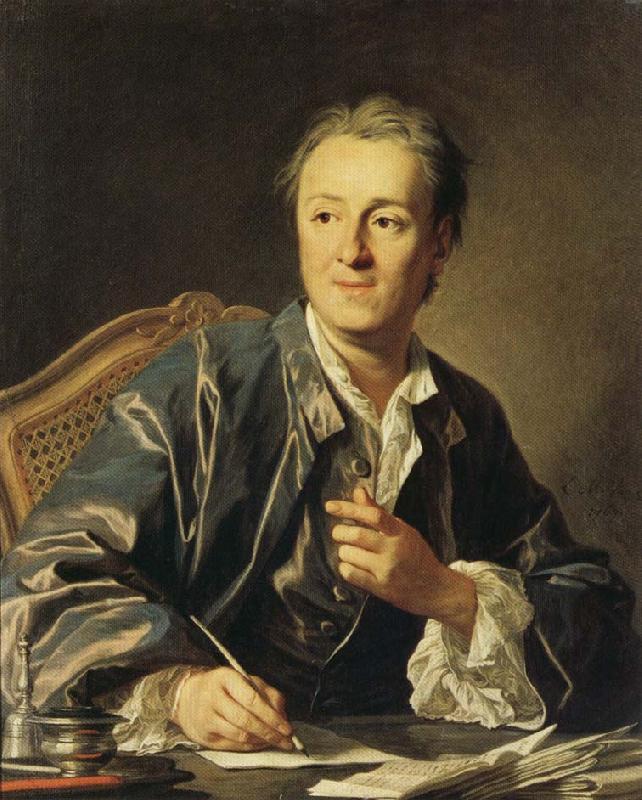 LOO, Carle van Portrait of Diderot